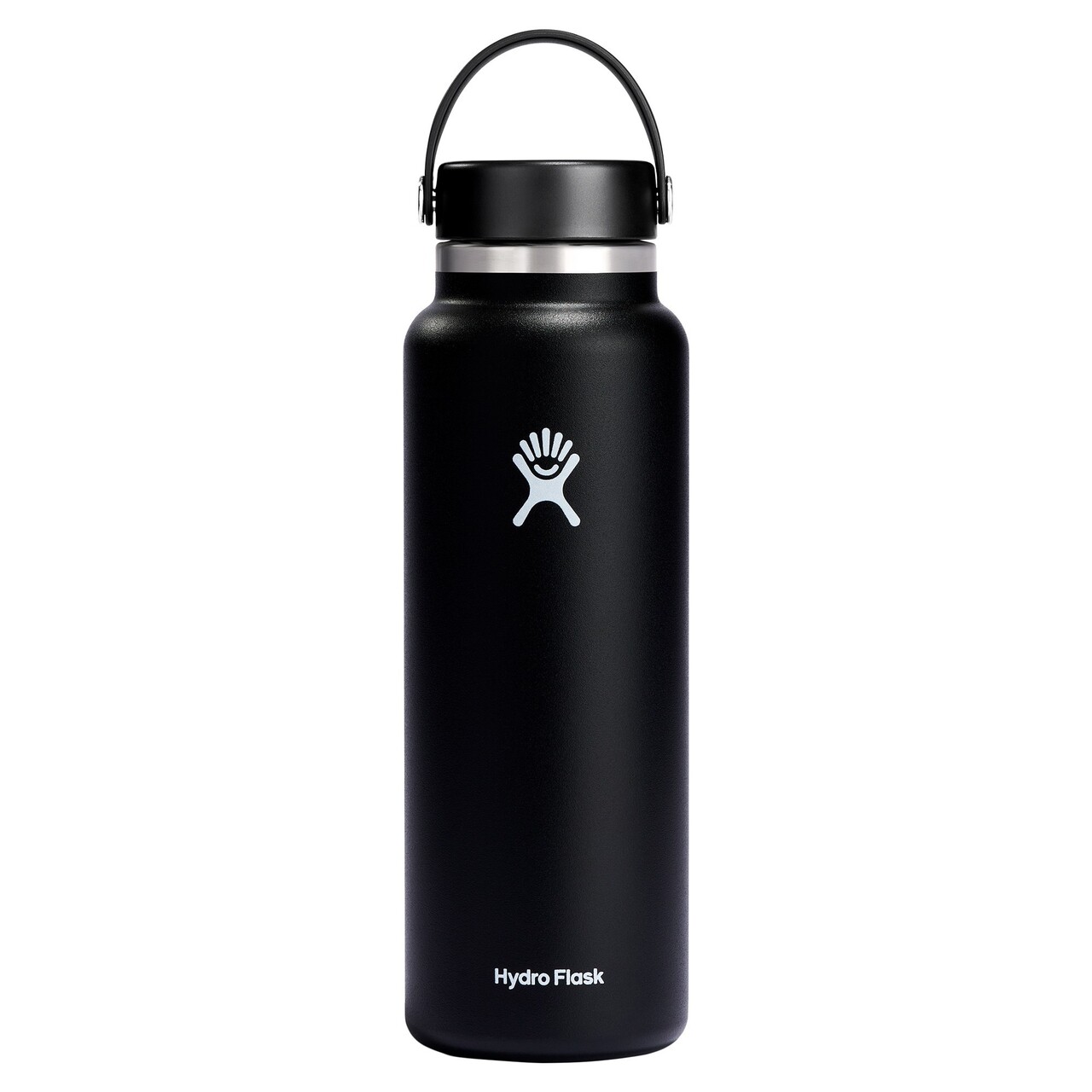 Sticla termos, inox, 1,18L, "Wide Mouth", Black - Hydro Flask - imagine 5